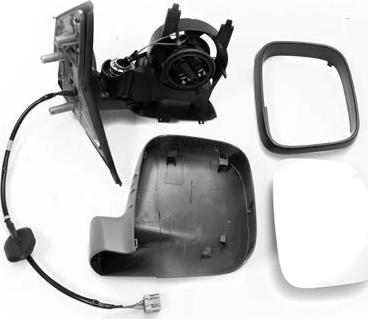 ABAKUS 4051M14 - Outside Mirror car-mod.net