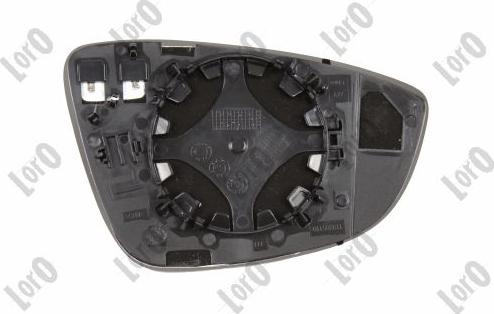 ABAKUS 4024G02 - Mirror Glass, outside mirror car-mod.net