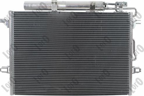 ABAKUS 054-016-0007-A - Condenser, air conditioning car-mod.net