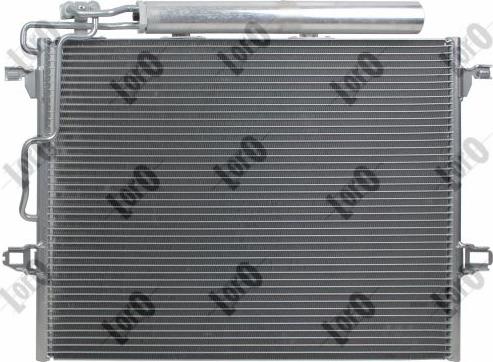 ABAKUS 054-016-0007 - Condenser, air conditioning car-mod.net