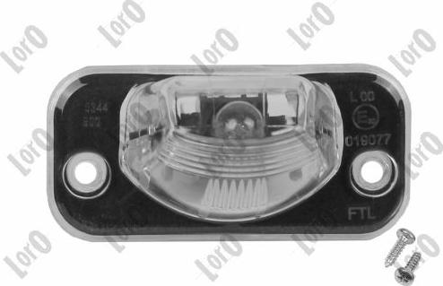 ABAKUS 053-44-905 - Licence Plate Light car-mod.net