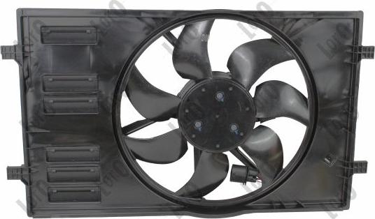 ABAKUS 053-014-0044 - Fan, radiator car-mod.net