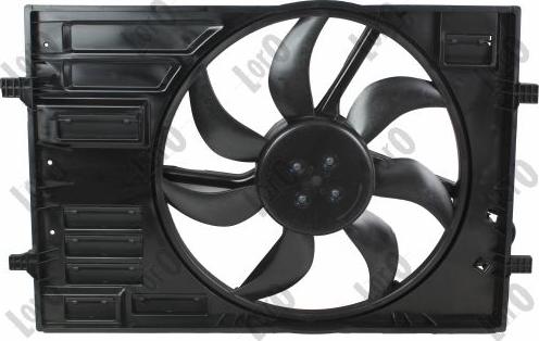 ABAKUS 053-014-0054 - Fan, radiator car-mod.net