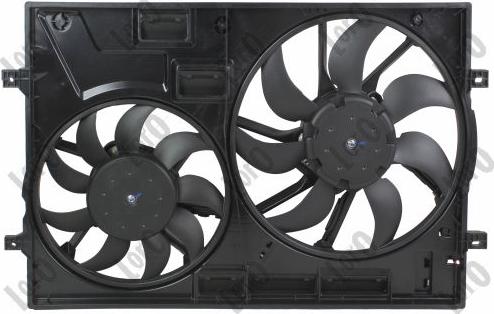 ABAKUS 053-014-0056 - Fan, radiator car-mod.net