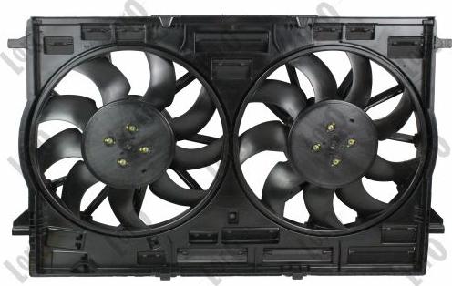 ABAKUS 053-014-0062 - Fan, radiator car-mod.net