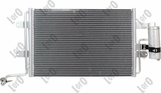 ABAKUS 053-016-0007-A - Condenser, air conditioning car-mod.net