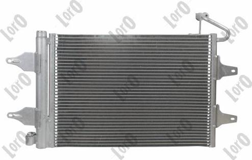 ABAKUS 053-016-0015 - Condenser, air conditioning car-mod.net