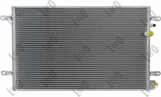 ABAKUS 053-016-0026 - Condenser, air conditioning car-mod.net