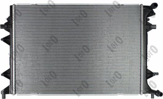 ABAKUS 053-017-0095 - Radiator, engine cooling car-mod.net