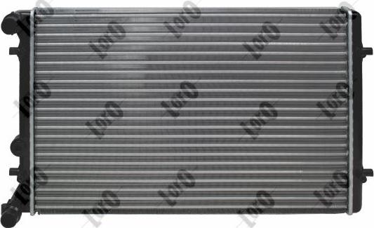 ABAKUS 053-017-0060 - Radiator, engine cooling car-mod.net