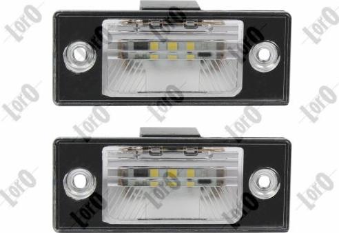 ABAKUS 053-10-925LED - Licence Plate Light car-mod.net