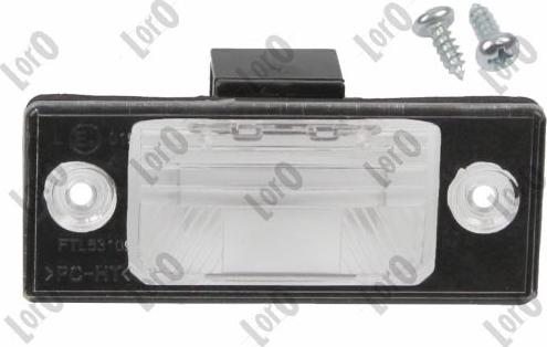 ABAKUS 053-10-920 - Licence Plate Light car-mod.net