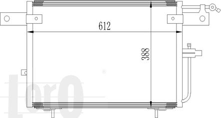 ABAKUS 003-016-0019 - Condenser, air conditioning car-mod.net