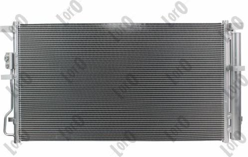 ABAKUS 019-016-0055 - Condenser, air conditioning car-mod.net