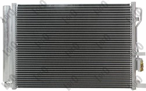 ABAKUS 019-016-0056 - Condenser, air conditioning car-mod.net