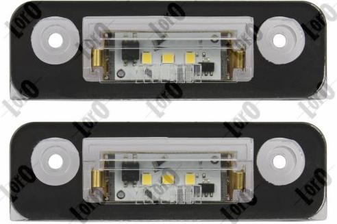 ABAKUS 017-28-900LED - Licence Plate Light car-mod.net