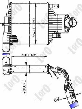 ABAKUS 037-018-0018 - Intercooler, charger car-mod.net