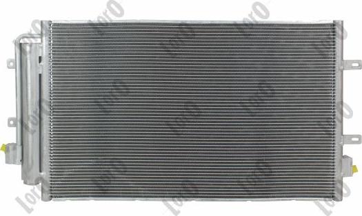 ABAKUS 022-016-0008 - Condenser, air conditioning car-mod.net