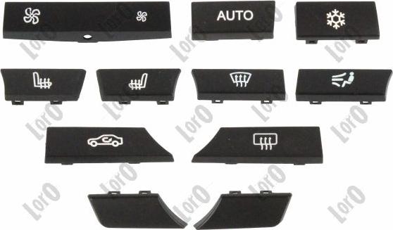 ABAKUS 13599020 - Control Element, heating / ventilation car-mod.net