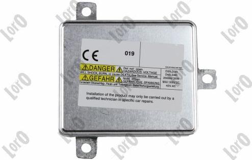 ABAKUS 136-01-019 - Ballast, gas discharge lamp car-mod.net