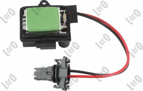 ABAKUS 133-042-016 - Resistor, interior blower car-mod.net