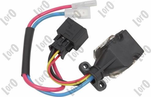 ABAKUS 133-054-003 - Resistor, interior blower car-mod.net