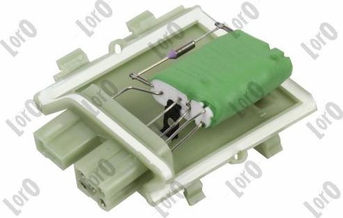 ABAKUS 133-053-009 - Resistor, interior blower car-mod.net