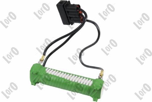 ABAKUS 133-053-006 - Resistor, interior blower car-mod.net