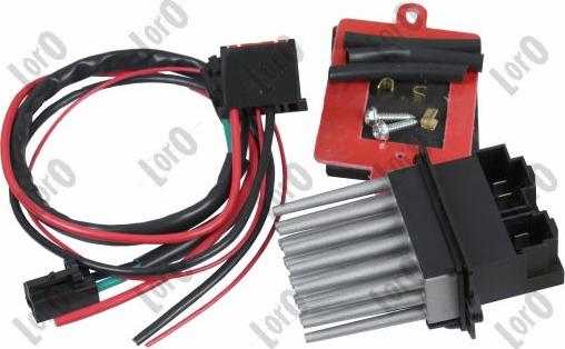 ABAKUS 133-008-001 - Resistor, interior blower car-mod.net