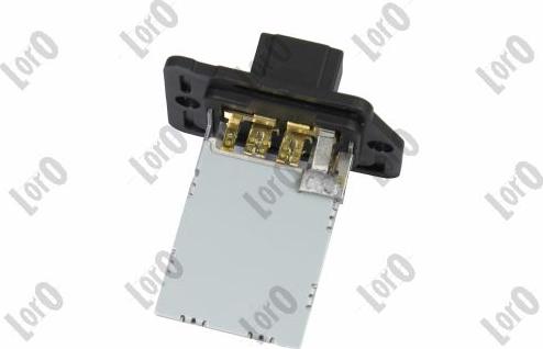 ABAKUS 133-019-001 - Resistor, interior blower car-mod.net