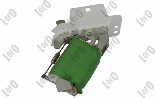 ABAKUS 133-037-005 - Resistor, interior blower car-mod.net
