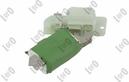 ABAKUS 133-037-011 - Resistor, interior blower car-mod.net