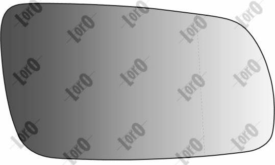 ABAKUS 3402G04 - Mirror Glass, outside mirror car-mod.net