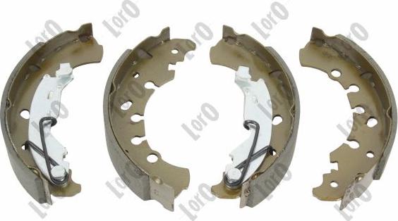 ABAKUS 231-05-054 - Drum Brake Shoe Set car-mod.net