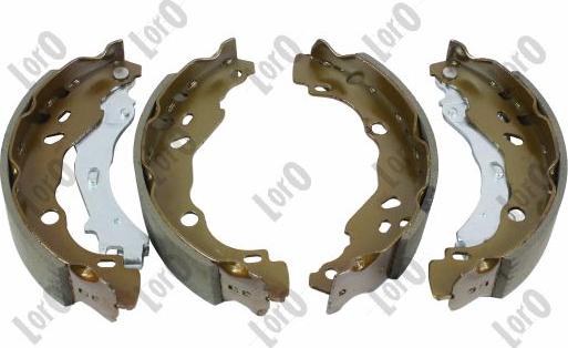 ABAKUS 231-05-052 - Drum Brake Shoe Set car-mod.net