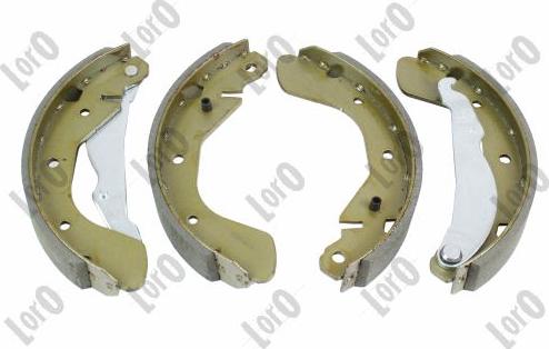 ABAKUS 231-05-057 - Drum Brake Shoe Set car-mod.net