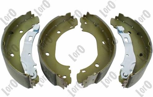 ABAKUS 231-05-063 - Drum Brake Shoe Set car-mod.net