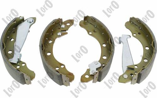 ABAKUS 231-05-001 - Drum Brake Shoe Set car-mod.net