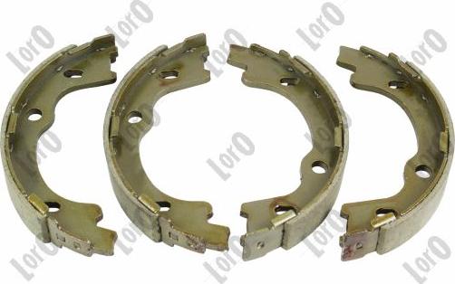 ABAKUS 231-05-008 - Brake Shoe Set, parking brake car-mod.net