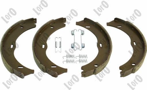 ABAKUS 231-05-018 - Brake Shoe Set, parking brake car-mod.net