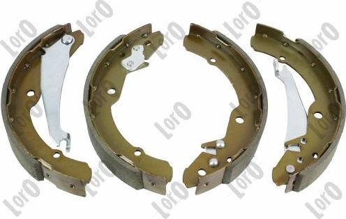 ABAKUS 231-05-017 - Drum Brake Shoe Set car-mod.net