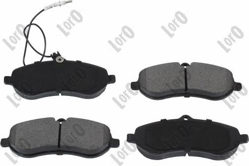 ABAKUS 231-01-044 - Brake Pad Set, disc brake car-mod.net