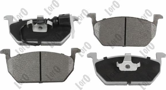 ABAKUS 231-01-045 - Brake Pad Set, disc brake car-mod.net