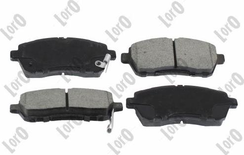 ABAKUS 231-01-046 - Brake Pad Set, disc brake car-mod.net