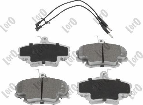 ABAKUS 231-01-054 - Brake Pad Set, disc brake car-mod.net