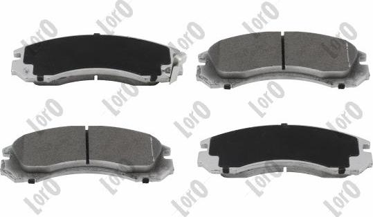 ABAKUS 231-01-065 - Brake Pad Set, disc brake car-mod.net