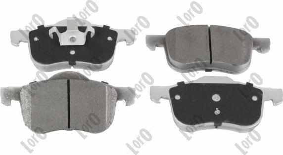 ABAKUS 231-01-063 - Brake Pad Set, disc brake car-mod.net