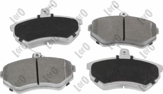 ABAKUS 231-01-067 - Brake Pad Set, disc brake car-mod.net
