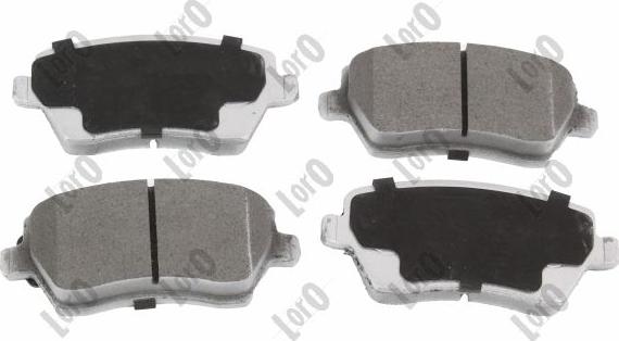 ABAKUS 231-01-009 - Brake Pad Set, disc brake car-mod.net