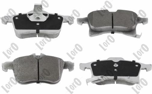 ABAKUS 231-01-005 - Brake Pad Set, disc brake car-mod.net